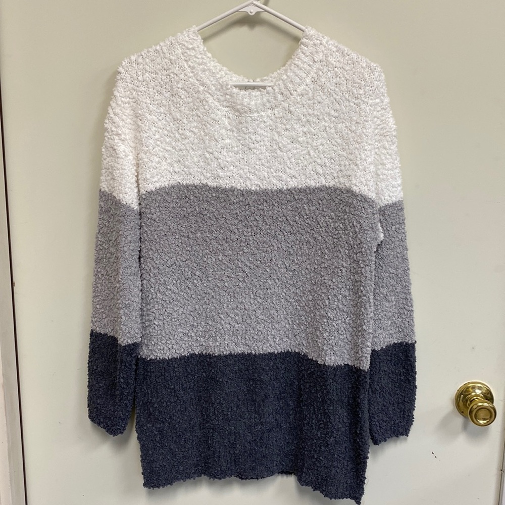 Long Sleeve Sherpa like Sweater